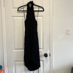 Black openback dress